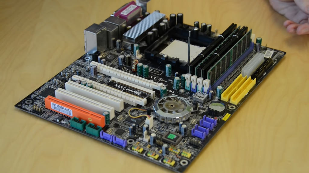 Motherboard of a PC