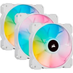 Corsair iCUE SP RGB ELITE 47.73 CFM 120 mm Fans 3-Pack