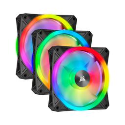 Corsair iCUE QL120 41.8 CFM 120 mm Fans 3-Pack