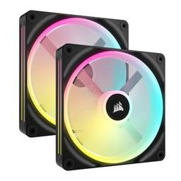 Corsair iCUE LINK QX140 RGB Starter Kit 82.5 CFM 140 mm Fans 2-Pack