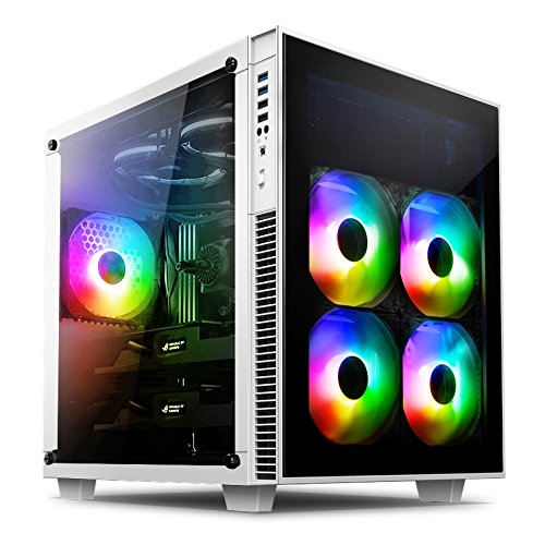 Anidees AI Crystal Cube ATX Mid Tower Case