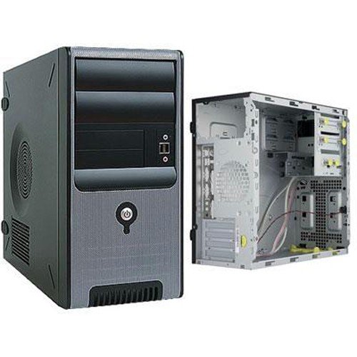 In Win Z583T.CQ350TBL MicroATX Mini Tower Case w/350 W Power Supply