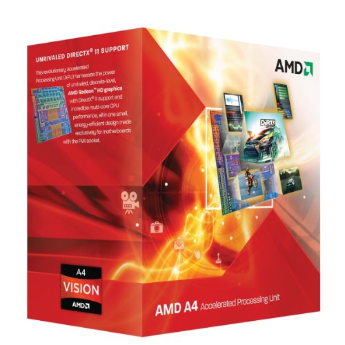 AMD A4-3400 2.7 GHz Dual-Core Processor