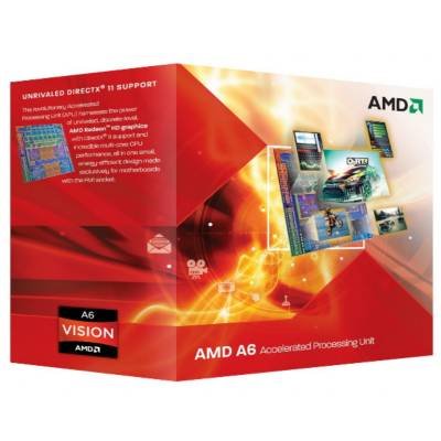 AMD A6-3500 2.1 GHz Triple-Core Processor