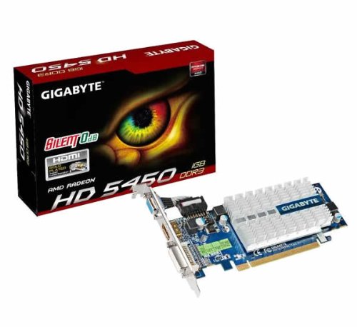 Gigabyte GV-R545SL-1GI Radeon HD 5450 1 GB Graphics Card