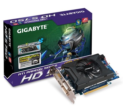 Gigabyte GV-R575D5-1GD Radeon HD 5750 1 GB Graphics Card