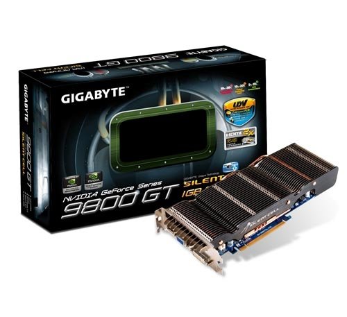 Gigabyte GV-N98TSL-1GI GeForce 9800 GT 1 GB Graphics Card