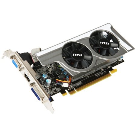 MSI N430GT-MD1GD3/LP GeForce GT 430 1 GB Graphics Card