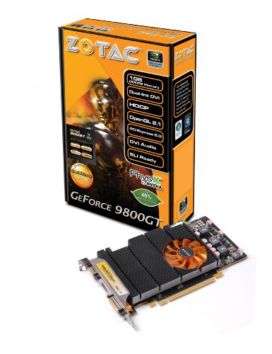 Zotac ZT-98GEY3M-FSL GeForce 9800 GT 1 GB Graphics Card