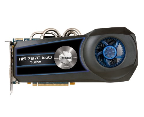 HIS H787QT2G2M Radeon HD 7870 GHz Edition 2 GB Graphics Card
