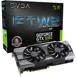 EVGA FTW2 DT Gaming iCX GeForce GTX 1080 8 GB Graphics Card