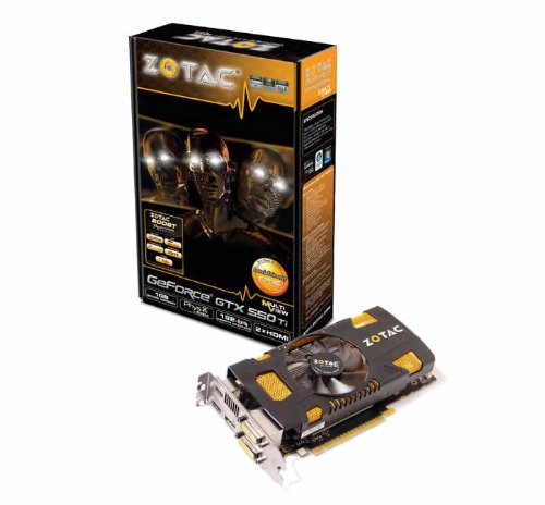 Zotac ZT-50403-10L GeForce GTX 550 Ti 1 GB Graphics Card