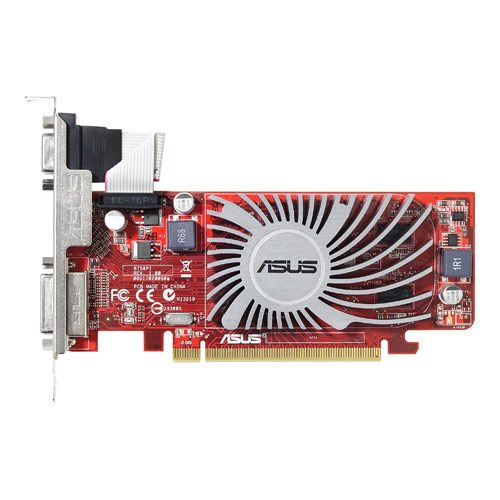 Asus EAH5450 SILENT/DI/512MD3(LP) Radeon HD 5450 512 MB Graphics Card