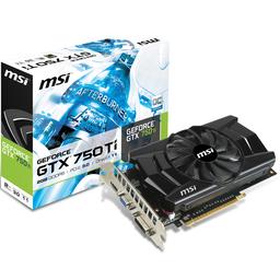 MSI N750TI-2GD5/OCV1 GeForce GTX 750 Ti 2 GB Graphics Card