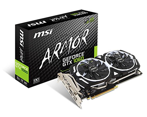 MSI ARMOR GeForce GTX 1060 3GB 3 GB Graphics Card
