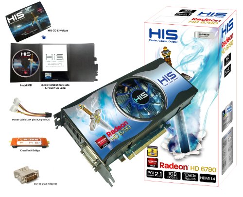 HIS H679F1GD Radeon HD 6790 1 GB Graphics Card
