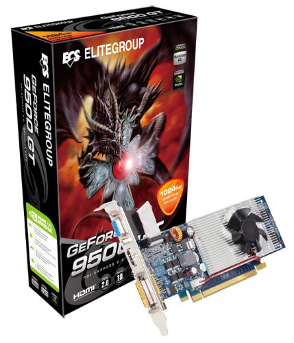 ECS N9500GTC-1GQS-F GeForce 9500 GT 1 GB Graphics Card