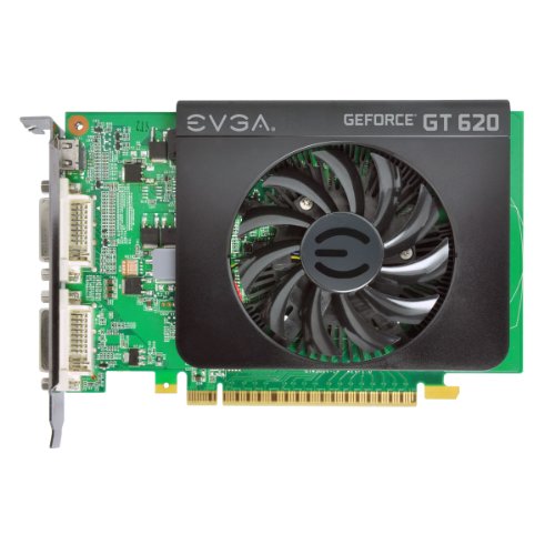 EVGA 01G-P3-2621-KR GeForce GT 620 1 GB Graphics Card