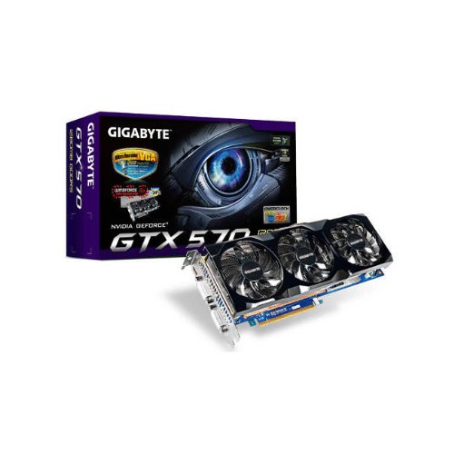 Gigabyte GV-N570OC-13I GeForce GTX 570 1.25 GB Graphics Card