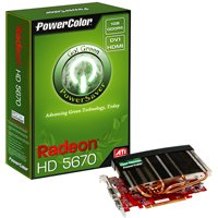 PowerColor AX5670 1GBD5-NS3H Radeon HD 5670 1 GB Graphics Card