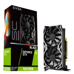 EVGA SC Ultra Black GeForce GTX 1660 SUPER 6 GB Graphics Card