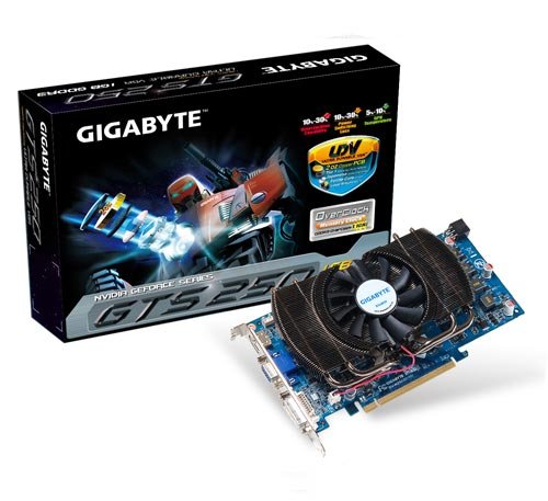 Gigabyte GV-N250OC-1GI GeForce GTS 250 1 GB Graphics Card