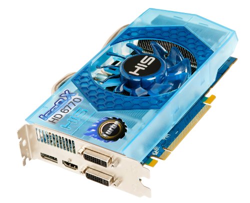 HIS H677QNT1GD Radeon HD 6770 1 GB Graphics Card