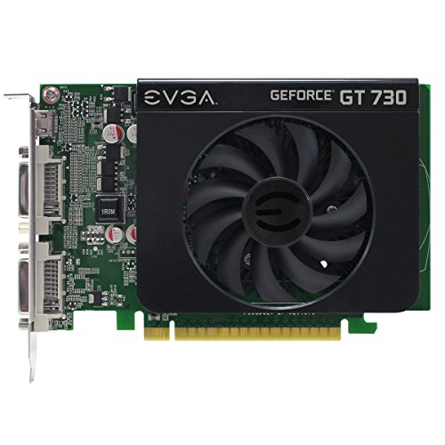 EVGA 01G-P3-2731-KR GeForce GT 730 1 GB Graphics Card