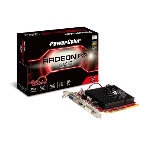 PowerColor AXR7 240 2GBD3-HE/OC Radeon R7 240 2 GB Graphics Card