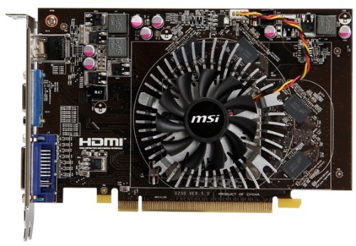 MSI R6670-MD2GD3v2 Radeon HD 6670 2 GB Graphics Card