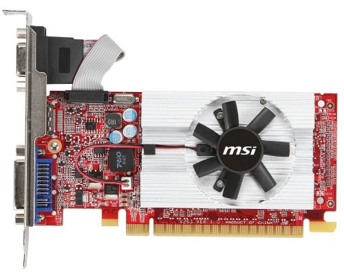 MSI N520GT-MD1GD3/LP GeForce GT 520 1 GB Graphics Card