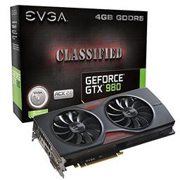 EVGA Classified ACX 2.0 GeForce GTX 980 4 GB Graphics Card