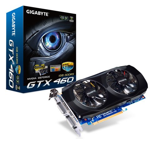 Gigabyte GV-N460OC-1GI GeForce GTX 460 1 GB Graphics Card