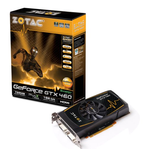 Zotac ZT-40401-10P GeForce GTX 460 768 MB Graphics Card