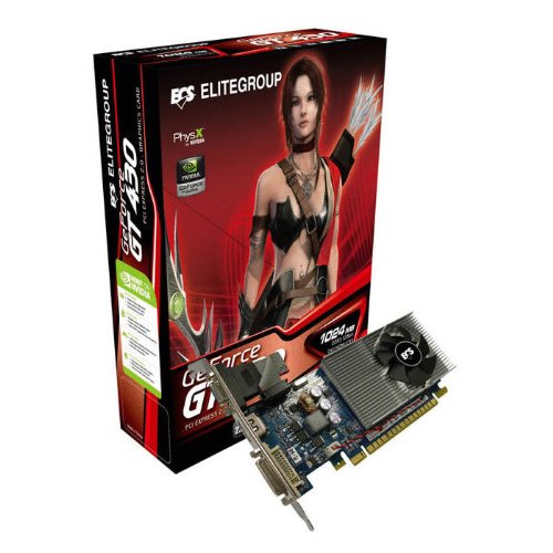ECS NGT430C-1GQR-F GeForce GT 430 1 GB Graphics Card