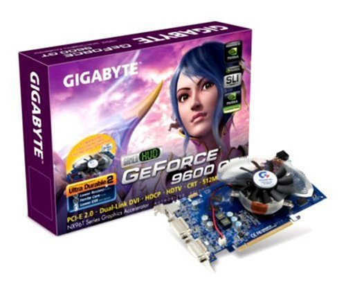 Gigabyte GV-NX96T512H GeForce 9600 GT 512 MB Graphics Card