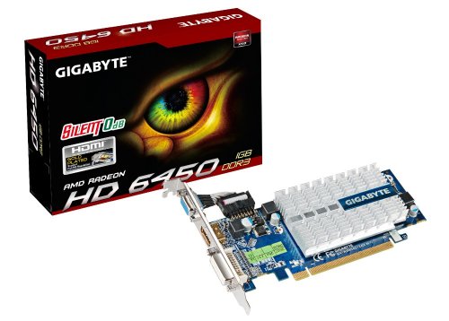 Gigabyte GV-R645SL-1GI Radeon HD 6450 1 GB Graphics Card
