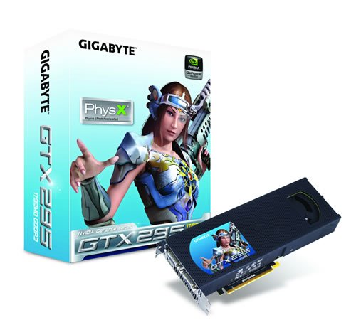 Gigabyte GV-N295-18I-B GeForce GTX 295 1.75 GB Graphics Card