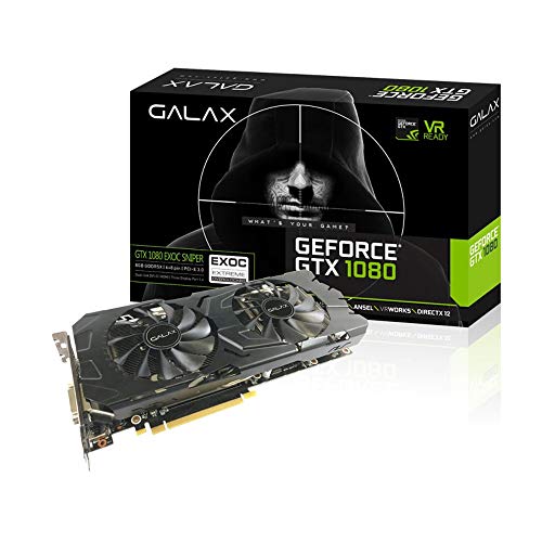 GALAX EX OC SNPR GeForce GTX 1080 8 GB Graphics Card