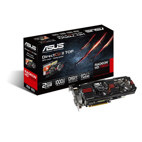 Asus HD7850-DC2T-2GD5-V2 Radeon HD 7850 2 GB Graphics Card