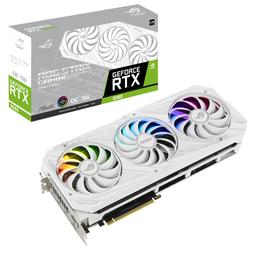 Asus ROG STRIX WHITE OC V2 GeForce RTX 3080 10GB LHR 10 GB Graphics Card