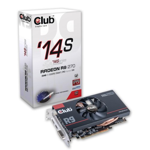 Club 3D &#x27;14 Radeon R9 270 2 GB Graphics Card
