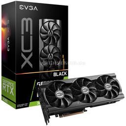EVGA XC3 BLACK GAMING GeForce RTX 3080 10GB LHR 10 GB Graphics Card