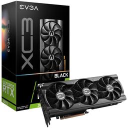 EVGA XC3 BLACK GAMING GeForce RTX 3070 LHR 8 GB Graphics Card