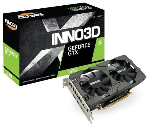 Inno3D Twin X2 OC GeForce GTX 1630 4 GB Graphics Card