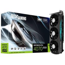 Zotac Trinity Black Edition GeForce RTX 4070 SUPER 12 GB Video Card