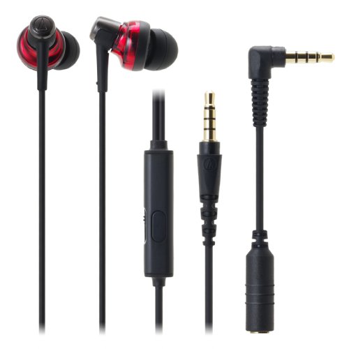 Audio-Technica ATH-CKM500ISRD In Ear With Microphone