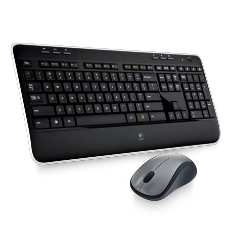 Logitech 920-003709 Wireless Standard Keyboard With Laser Mouse