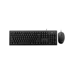 V7 CKU200MX Spanish Wired Standard Keyboard With Optical Mouse