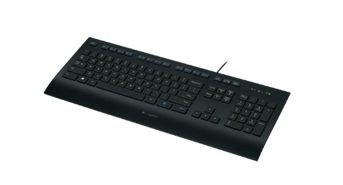 Logitech Corded Keyboard K280e Wired Standard Keyboard